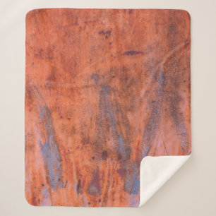 Old weathered rusty textureabstract, aged, aging,  sherpa blanket