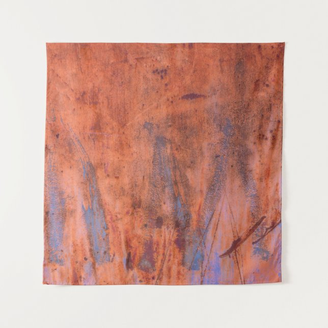 Old weathered rusty textureabstract, aged, aging,  tapestry (Front)