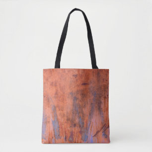Old weathered rusty textureabstract, aged, aging, tote bag