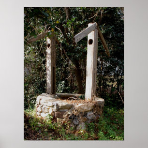 Old Well Poster