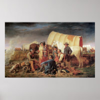 Old West Advice on the Prairie Art Print Poster