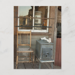 Old West Porch Postcard