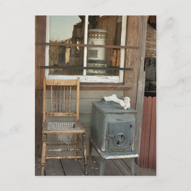 Old West Porch Postcard (Front)