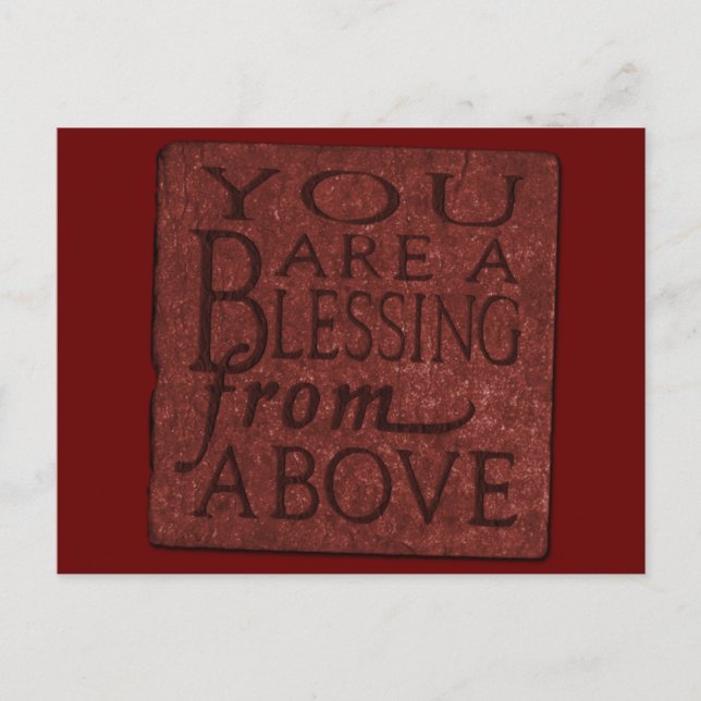 Old West Postcard Blessing (Front)