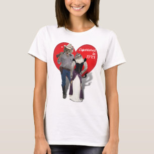 Old West 'Purrfect'  Cat Couple T-Shirt