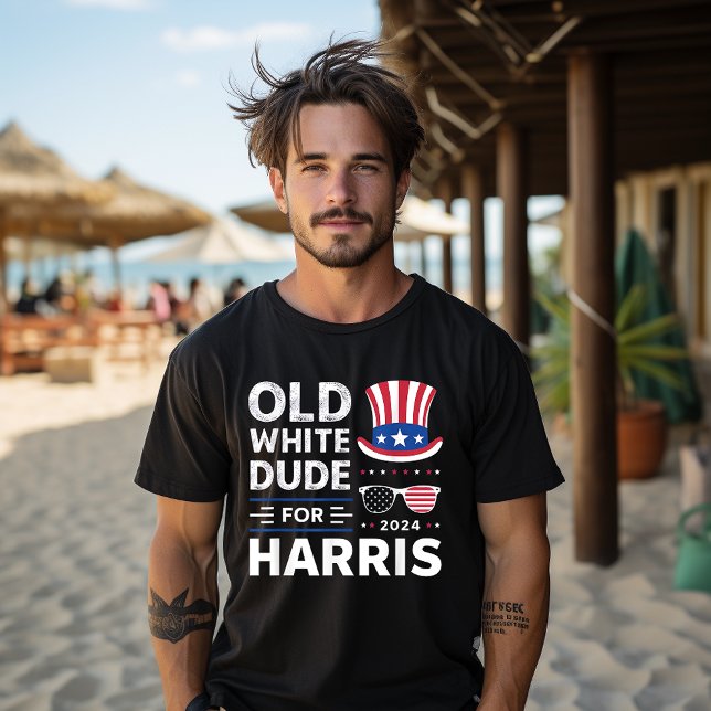 Old White Dudes For Kamala Harris Election 2024 T-Shirt (Creator Uploaded)