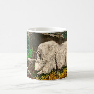 Old White Goat Coffee Mug