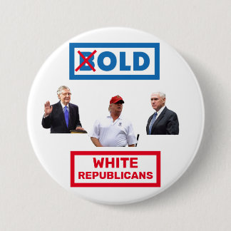 Old White Republicans 7.5 Cm Round Badge