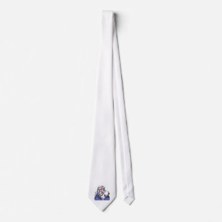 old white wizard merlin tie