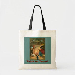 Old Witch by Hearth Halloween Trick or Treat Tote  Bag