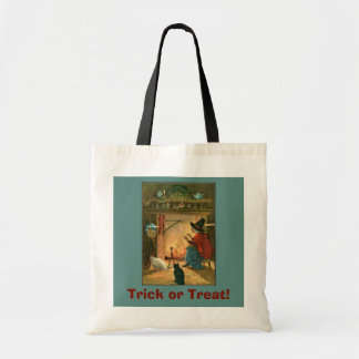 Old Witch by Hearth Halloween Trick or Treat Tote Bag
