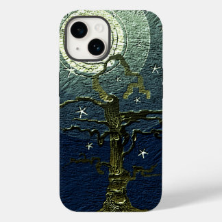 Old Withered Tree Moon & Stars  Case-Mate iPhone 14 Case