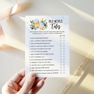 Old Wives Tales Game Greenery Baby Is Brewing card