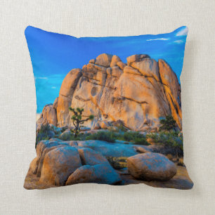 Old Woman Rock - Joshua Tree National Park Cushion