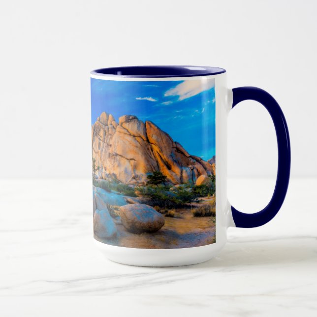 Old Woman Rock - Joshua Tree National Park Mug (Right)