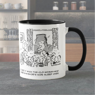 Old Woman Who Lived in a Shoe's Kids Sleepover Mug