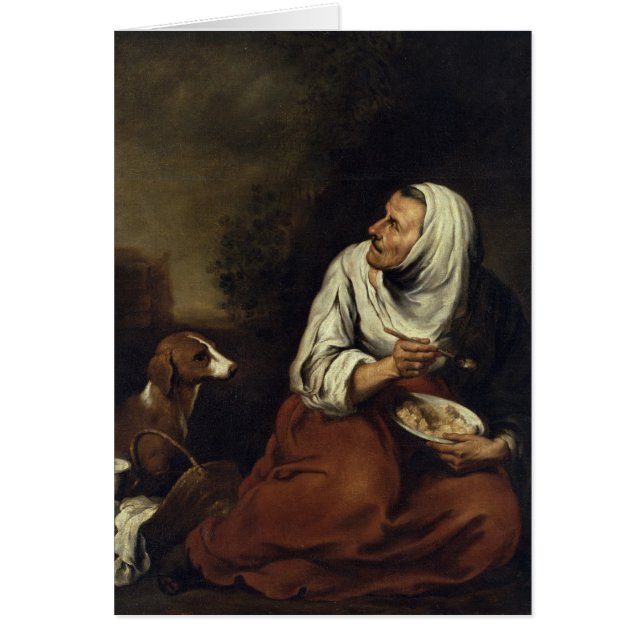Old Woman with Dog (Front)
