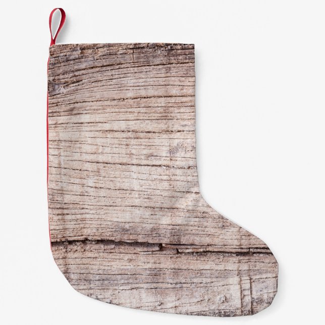 Old wood background. wood, trunk, background, stum small christmas stocking (Front)