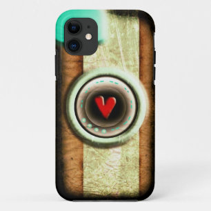 Old Wood effect Camera iPhone 5/ iPhone 5S Case