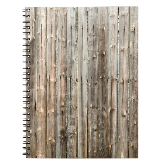 Old wood panel interior texturehome decor, backgro notebook (Front)