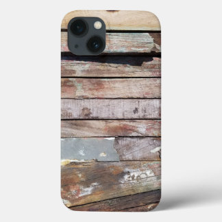 Old wood rustic boat wooden plank iPhone 13 case