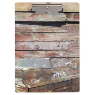 Old wood rustic boat wooden plank clipboard