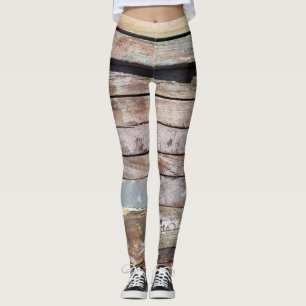 Old wood rustic boat wooden plank leggings