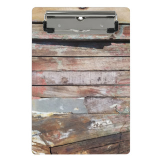Old wood rustic boat wooden plank mini clipboard