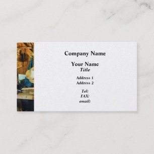 Old Wood Shop Business Card