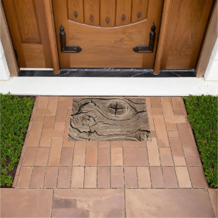 old wood, vintage doormat