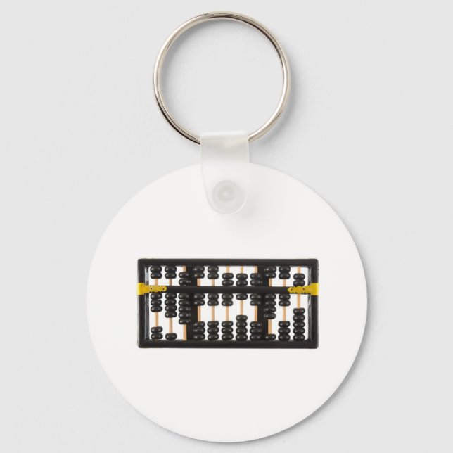 Old wooden abacus key ring (Front)