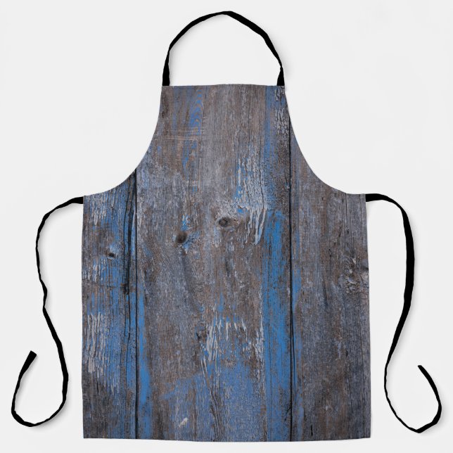 Old wooden background. Grunge textureabstract, anc Apron (Front)