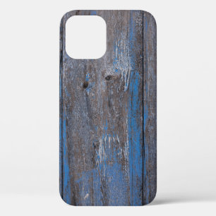 Old wooden background. Grunge textureabstract, anc iPhone 12 Case