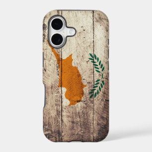 Old Wooden Cyprus Flag
