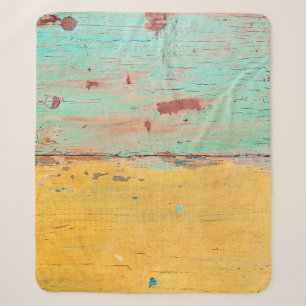 old wooden grunge texture sherpa blanket