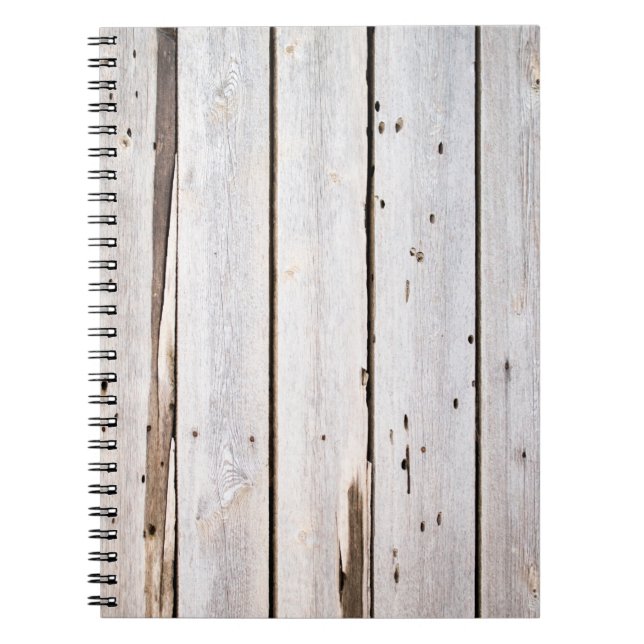 Old wooden grunge textureabstract, background, boa notebook (Front)