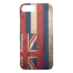 Old Wooden Hawaii Flag; iPhone 8/7 Case