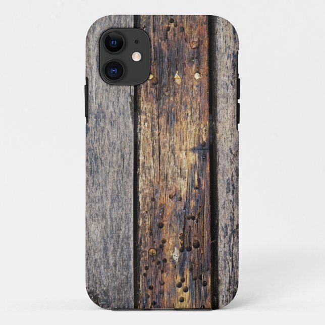 Old Wooden Planks iPhone 5 Case (Back)