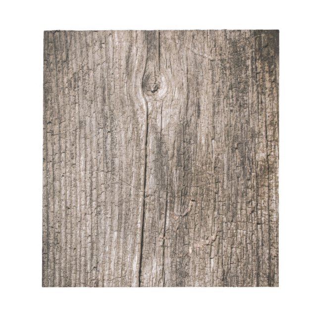 Old wooden planks notepad (Front)