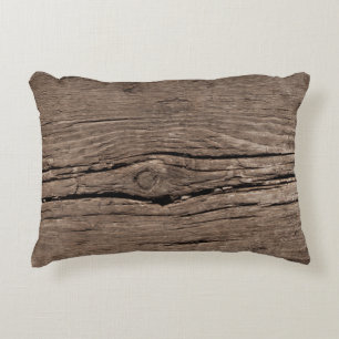 Old wooden sleepers textured backgroundabstract, a decorative cushion