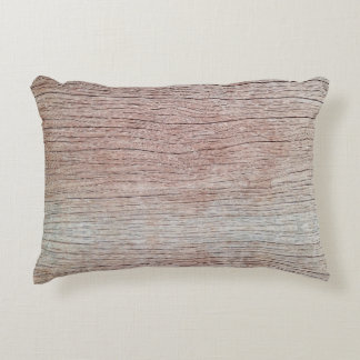Old wooden texture with beautiful natural patterns decorative cushion