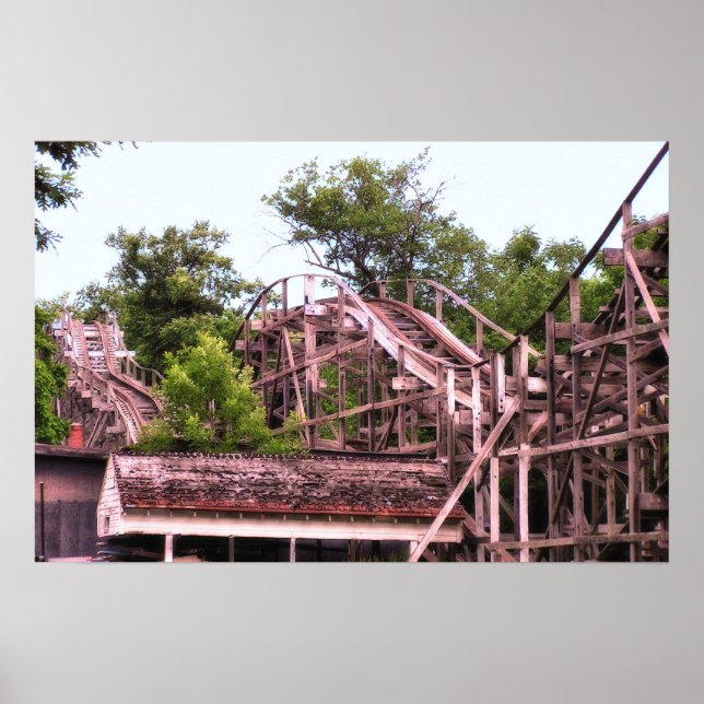 "Old Woodie" Poster (Front)