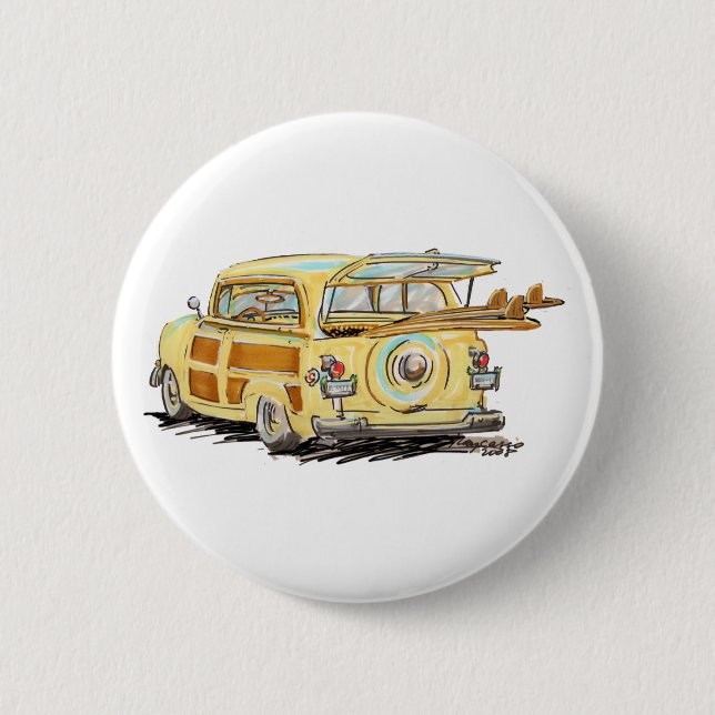 oLd wOOdY 6 Cm Round Badge (Front)