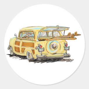 oLd wOOdY Classic Round Sticker