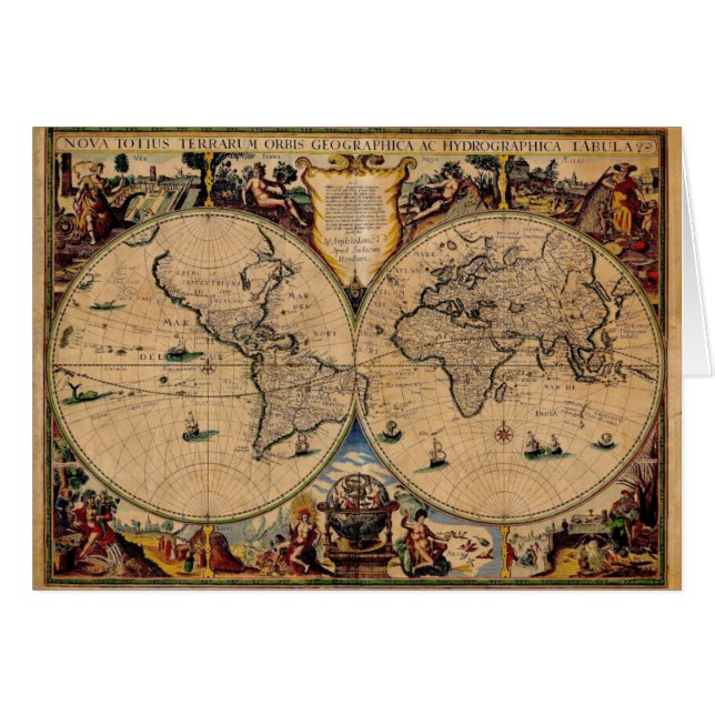 Old World Cards (Front Horizontal)