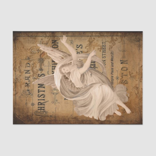 Old World Christmas Angel Tissue Paper (Front)