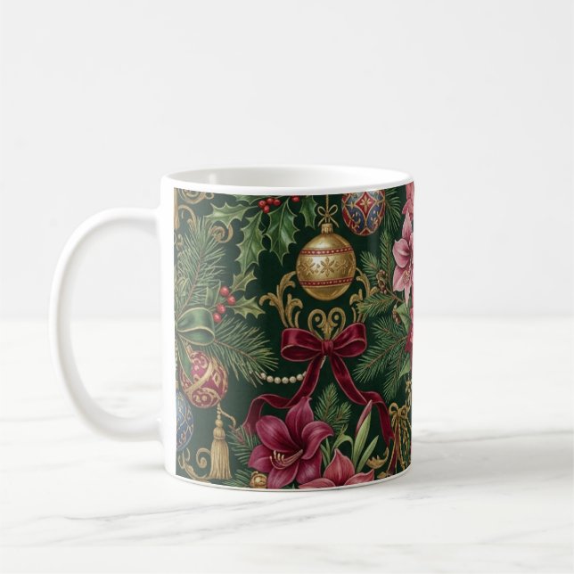 Old World Christmas Holiday Mug (Left)