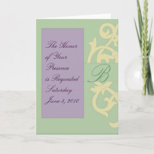 Old World Design Invitation