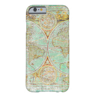 Old World Map Barely There iPhone 6 Case