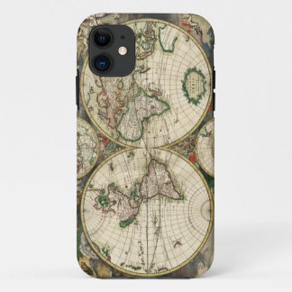 Old World Map iPhone 11 Case